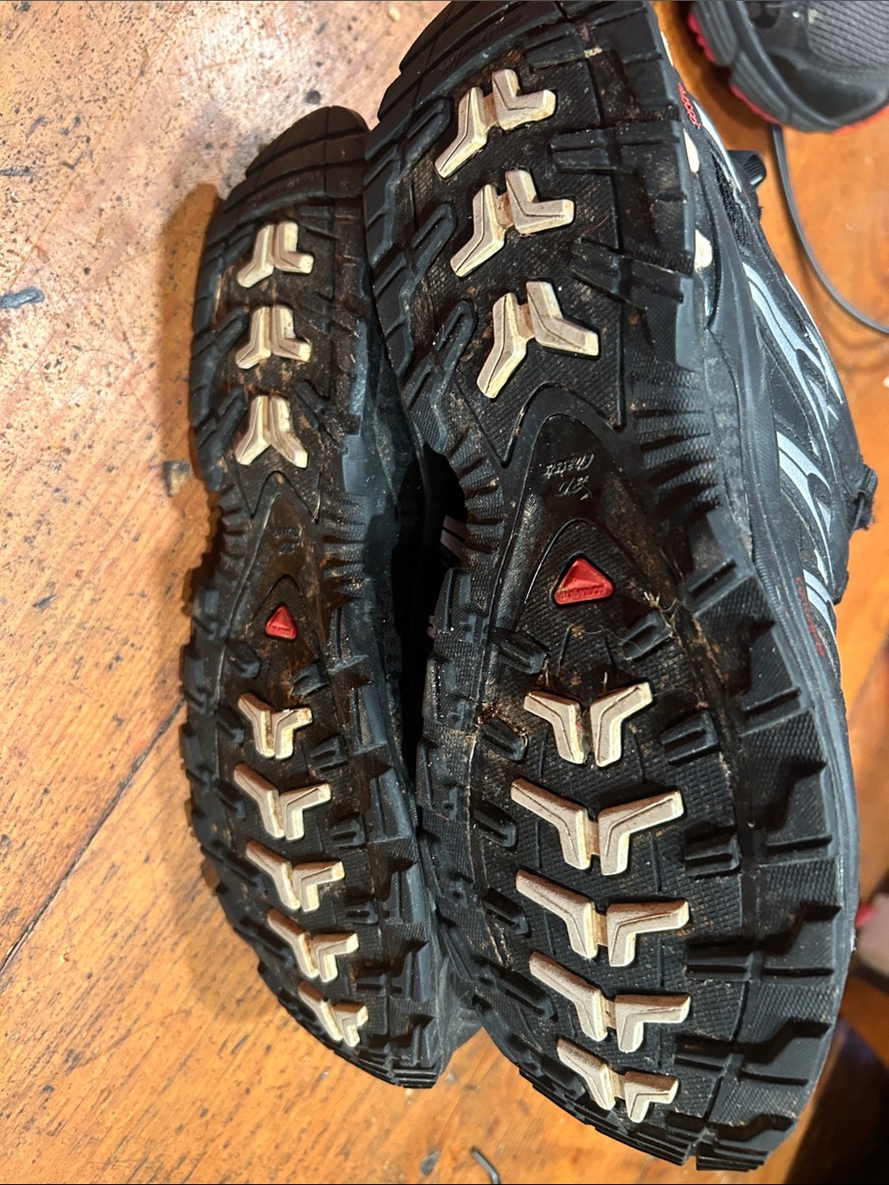Salomon Black Men's XA Pro 3D Trail Sneakers - Picture 3 of 5